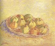 Still life wtih Basket of Apples (nn04)